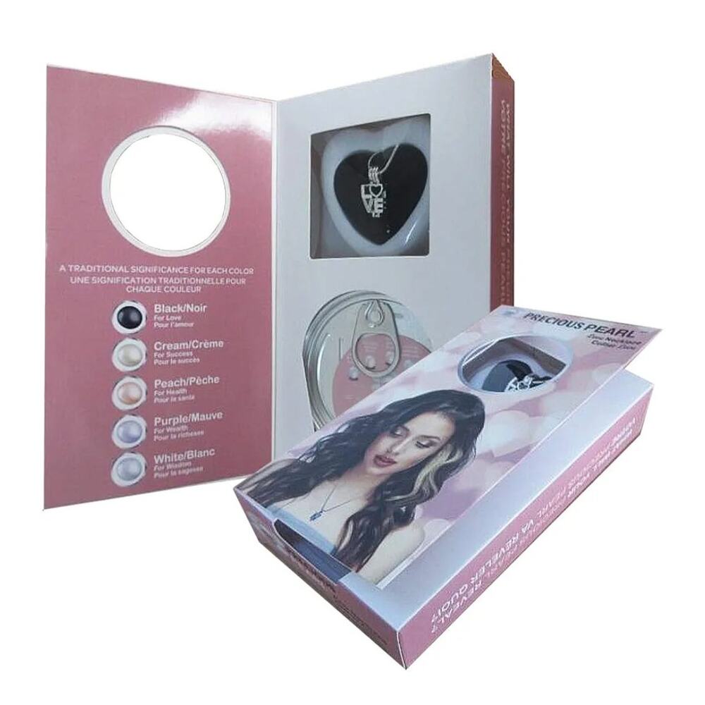 Pearl LOVE Necklace Oyster Kit Jewelry Pendant MY INSPIRATIONS Gift New DIY - Picture 3 of 16